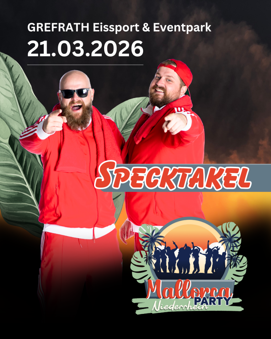 Ticket für die Mallorca-Party am Niederrhein!