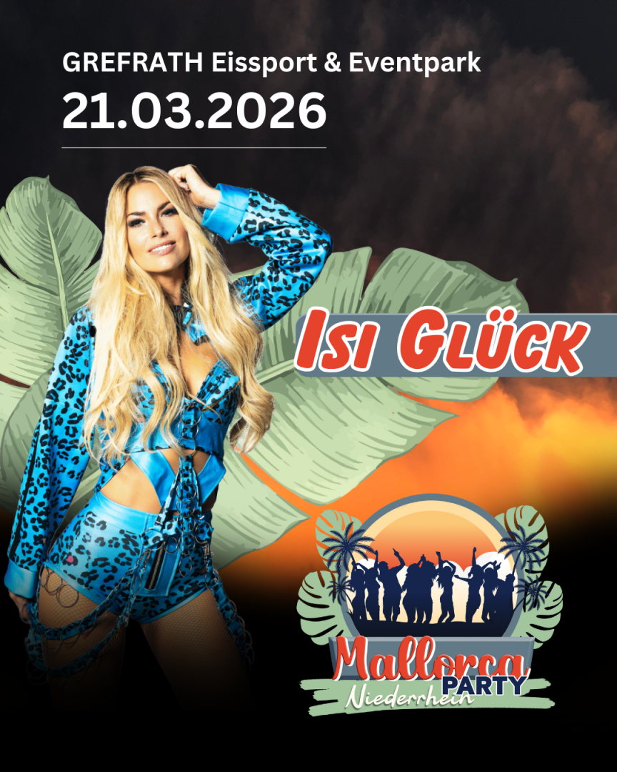 Ticket für die Mallorca-Party am Niederrhein!