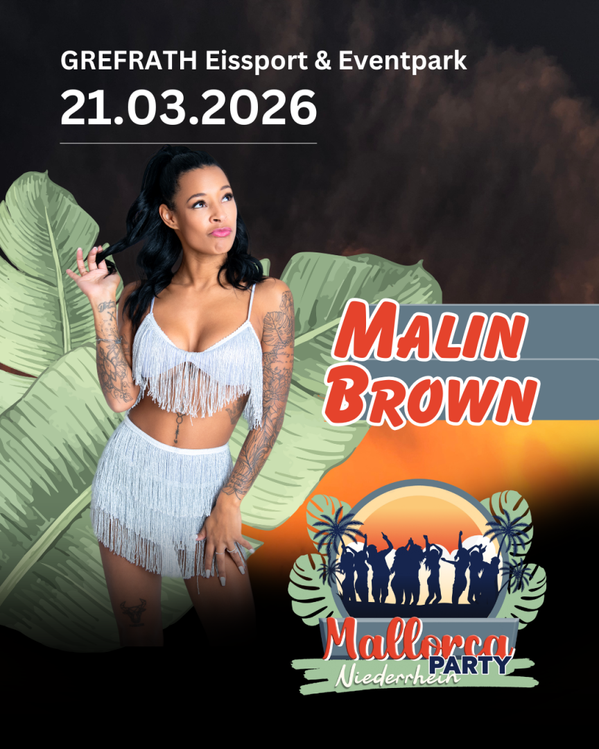 Ticket für die Mallorca-Party am Niederrhein!