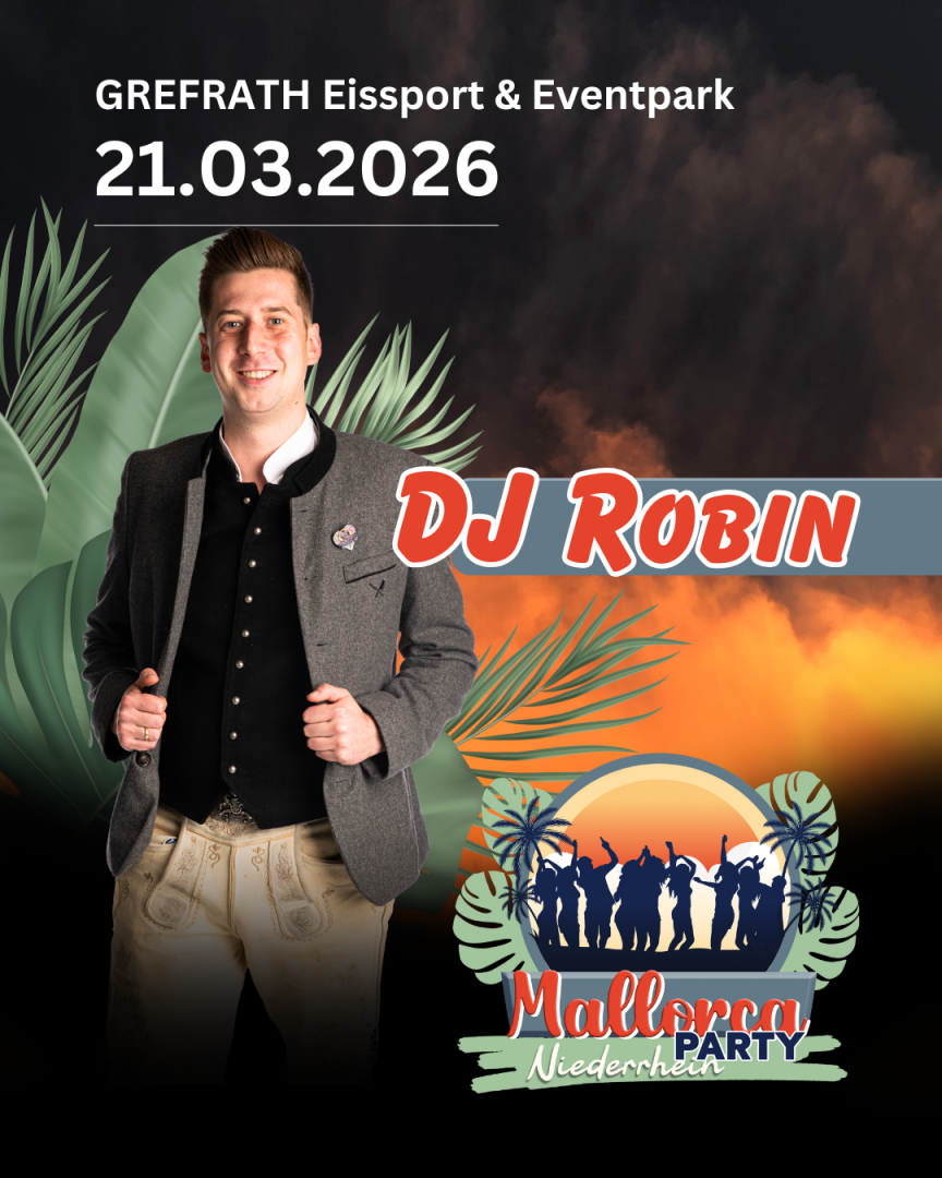 Ticket für die Mallorca-Party am Niederrhein!
