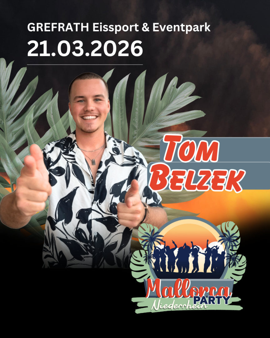 Ticket für die Mallorca-Party am Niederrhein!